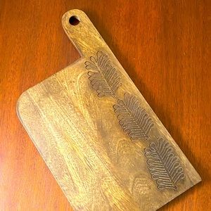 Gorg Charcuterie / Cutting Board w/ custom carved design in Acacia Wood